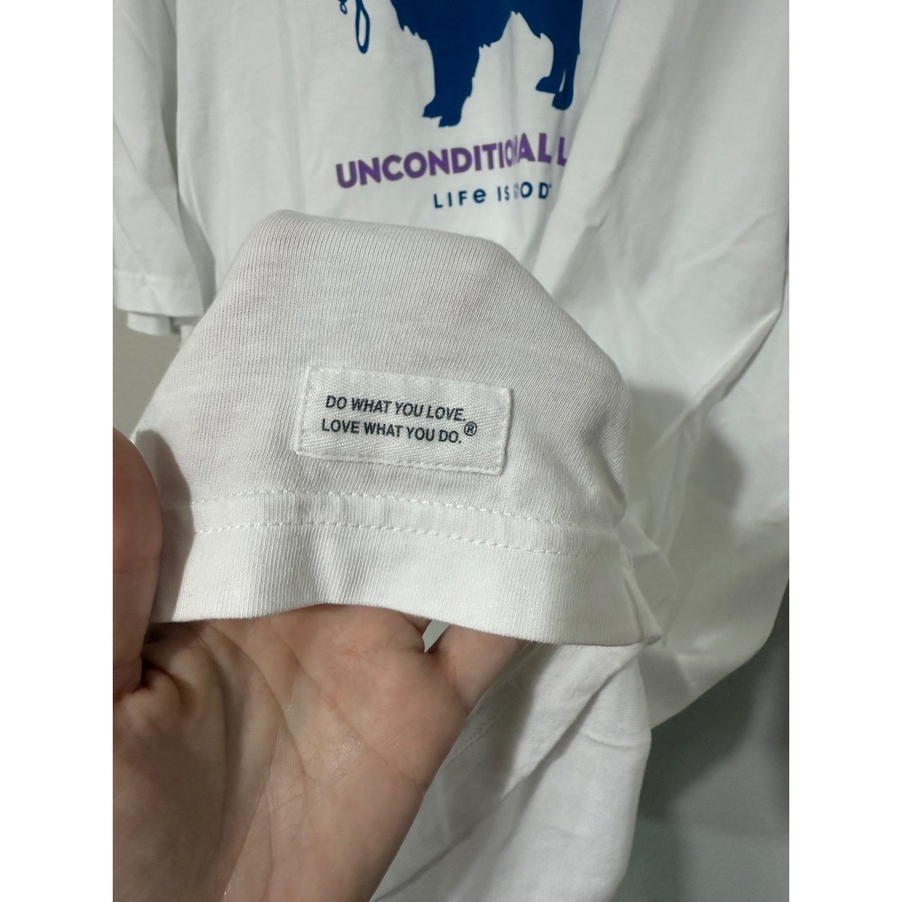 Life is Good Unconditional Love & Pride Tee Shirt Size XXL - Picture 2 of 6